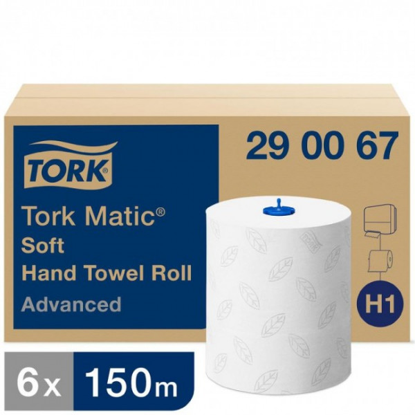 Tork Advanced Рушники в рулонах (Диспенсер TORK Matic, Система – Н1)